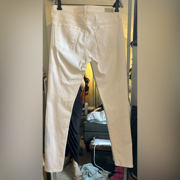 AG Adriano Goldschmied NWOT Women's Legging Ankle Jeans, in White. - Picture 5 of 12